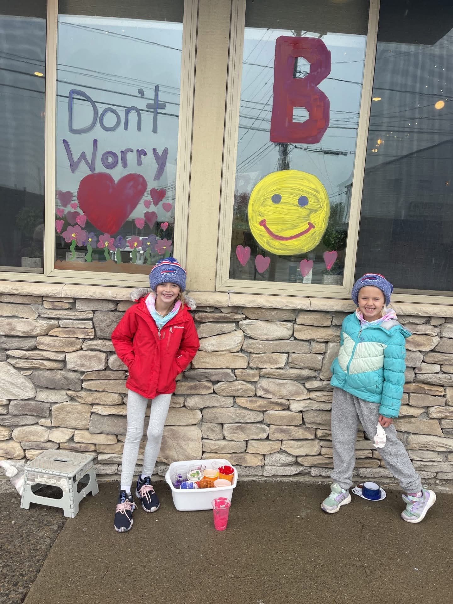 Window Painting at Sal's